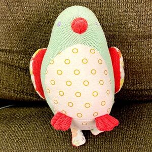 Baby Aspen Mint and Pink Bird penguin Plush Toy 100% cotton